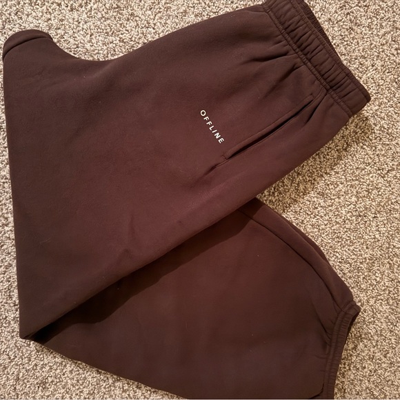 Aerie Cloud Fleece Baggy Jogger Pants - Picture 4 of 4